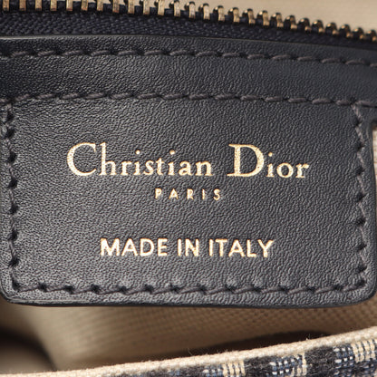 SADDLE サドル オブリーク ハンドバッグ キャンバス レザー ネイビー ベージュ クリスチャンディオール バッグ Christian Dior