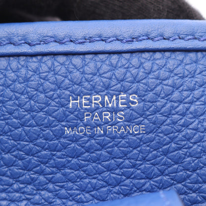 エヴリン 3 トロワ PM ブルーロワイヤル ショルダーバッグ トリヨンクレマンス ブルー シルバー金具 U刻印 エルメス バッグ HERMES