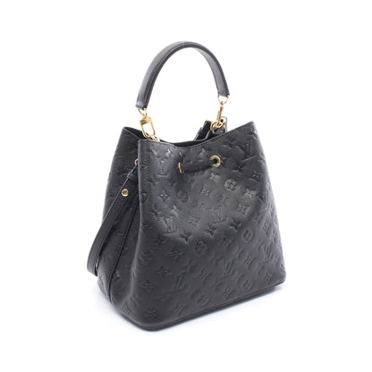 ネオノエ モノグラムアンプラント ノワール ハンドバッグ レザー ブラック 2WAY ルイヴィトン バッグ LOUIS VUITTON