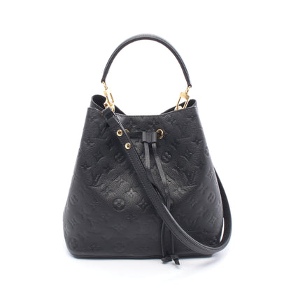 ネオノエ モノグラムアンプラント ノワール ハンドバッグ レザー ブラック 2WAY ルイヴィトン バッグ LOUIS VUITTON