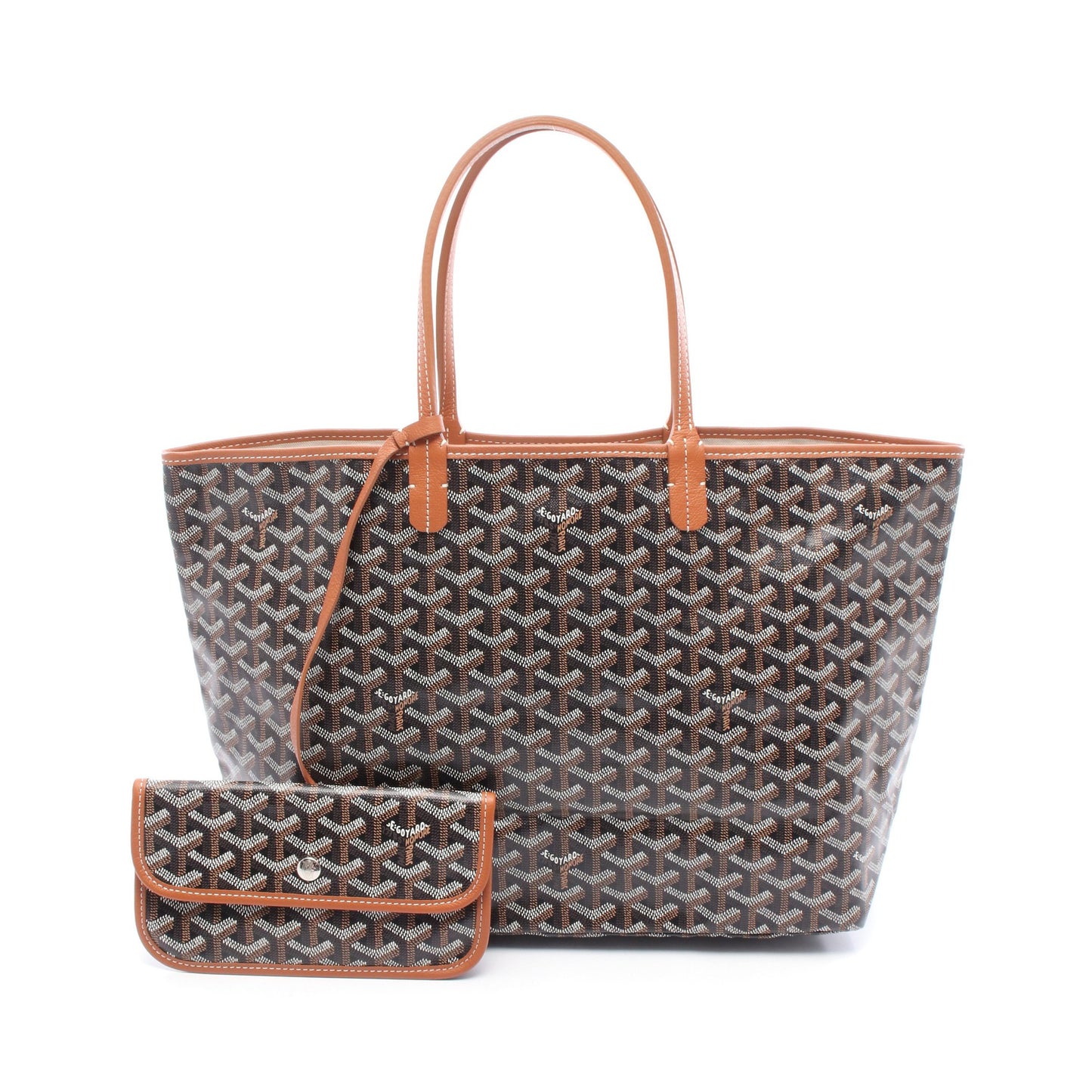 サンルイPM ハンドバッグ トートバッグ コーティングキャンバス レザー ブラック ブラウン マルチカラー ゴヤール バッグ GOYARD
