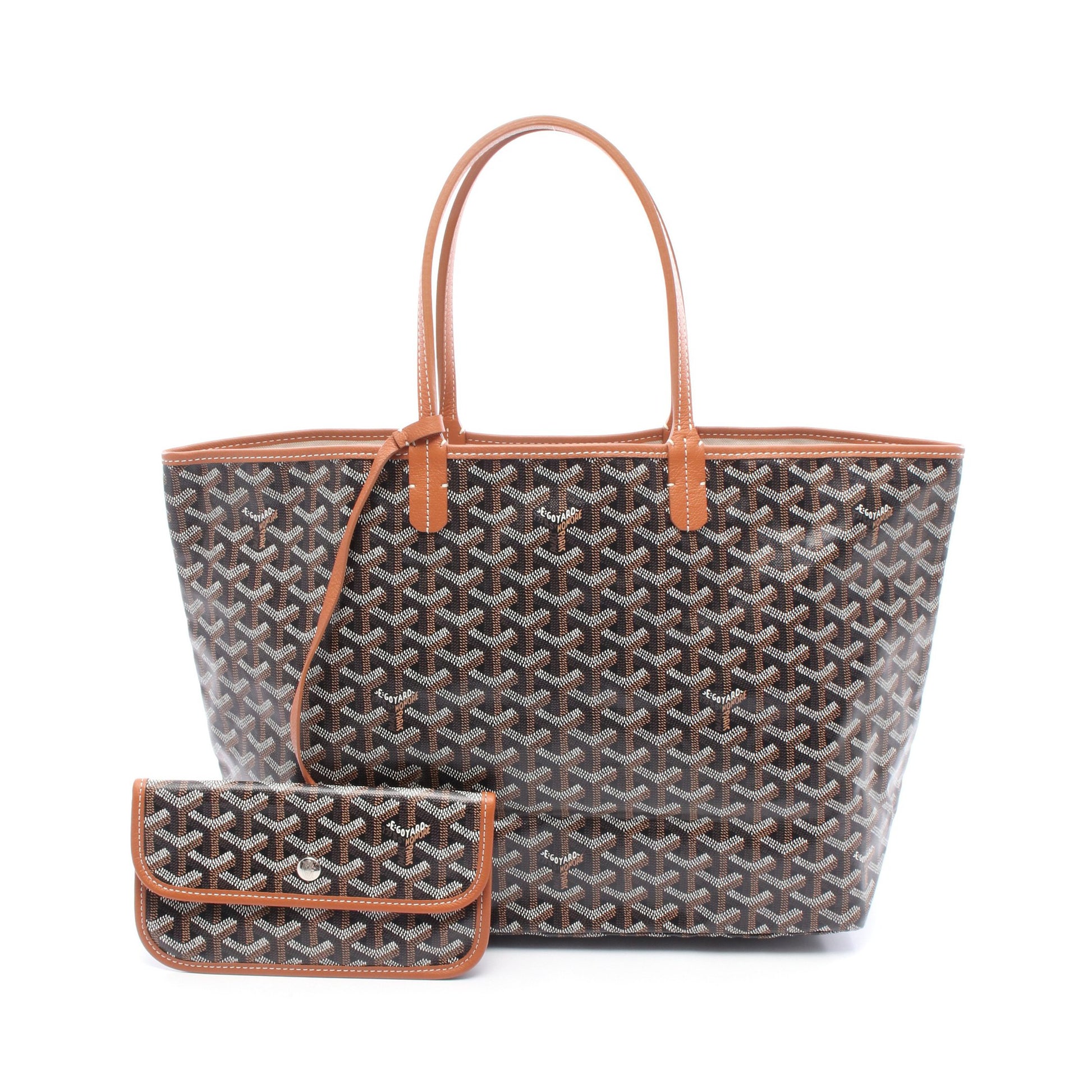 サンルイPM ハンドバッグ トートバッグ コーティングキャンバス レザー ブラック ブラウン マルチカラー ゴヤール バッグ GOYARD