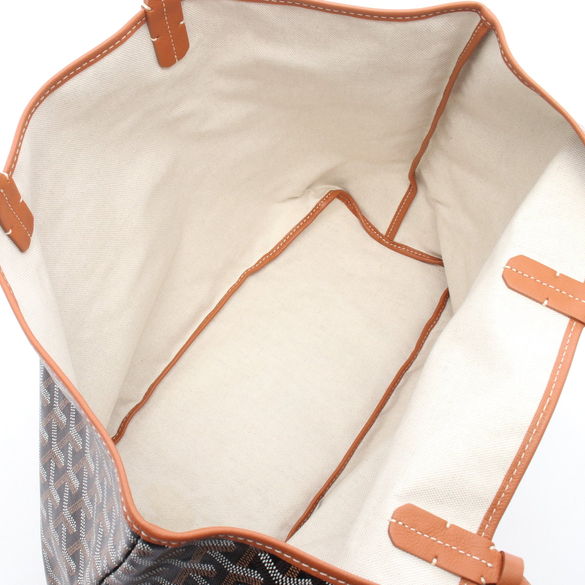 サンルイPM ハンドバッグ トートバッグ コーティングキャンバス レザー ブラック ブラウン マルチカラー ゴヤール バッグ GOYARD