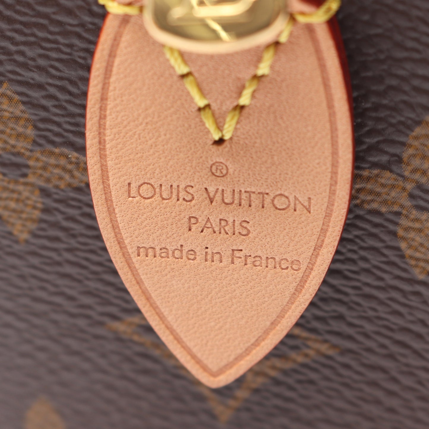 スピーディ バンドリエール20 モノグラム ハンドバッグ PVC レザー ブラウン 2WAY ルイヴィトン バッグ LOUIS VUITTON