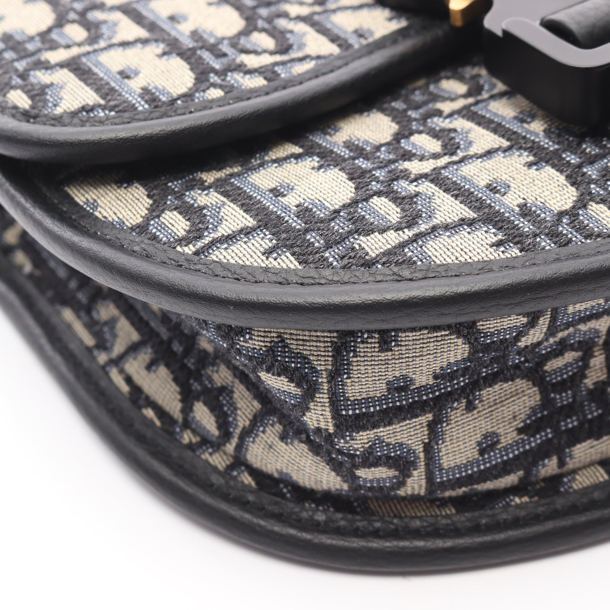 GALLOP ギャロップ オブリーク ショルダーバッグ キャンバス レザー ベージュ ネイビー クリスチャンディオール バッグ Christian Dior