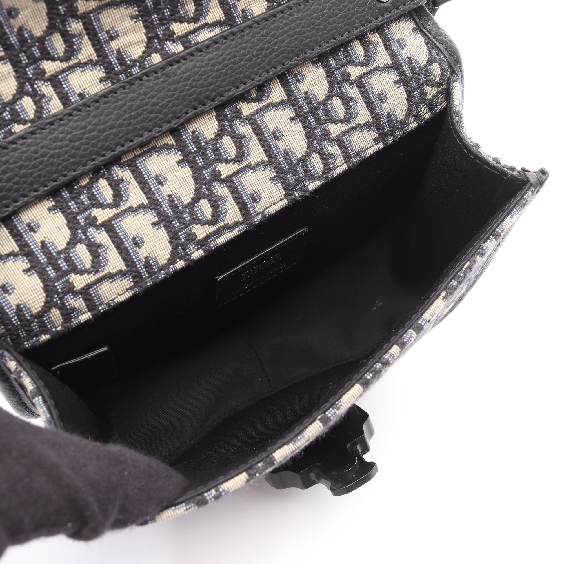 GALLOP ギャロップ オブリーク ショルダーバッグ キャンバス レザー ベージュ ネイビー クリスチャンディオール バッグ Christian Dior