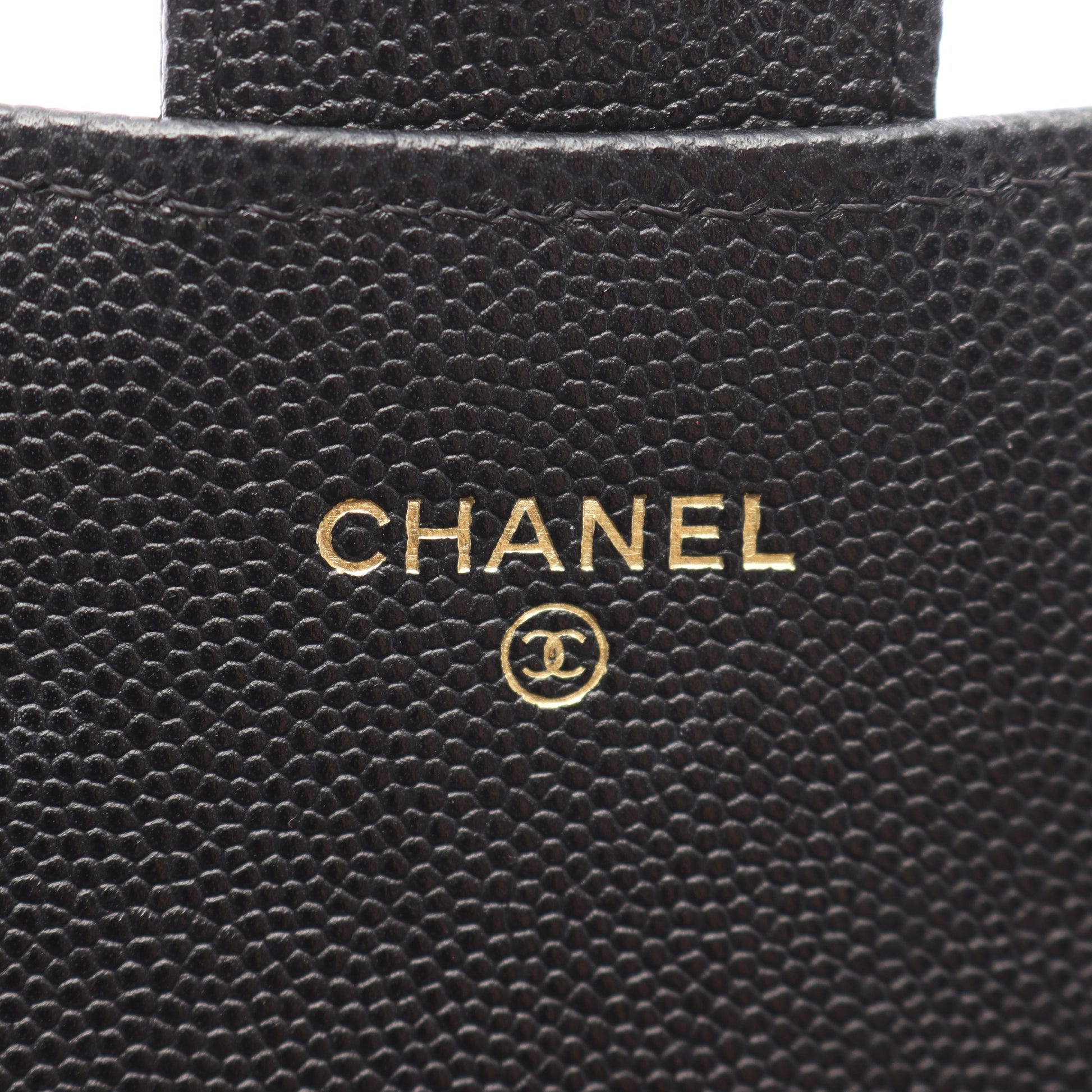 マトラッセ チェーンウォレット キャビアスキン ブラック シルバー金具 シャネル バッグ CHANEL