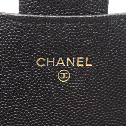 マトラッセ チェーンウォレット キャビアスキン ブラック シルバー金具 シャネル バッグ CHANEL