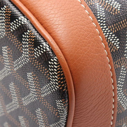 プティ フロ ショルダーバッグ コーティングキャンバス レザー ブラック ライトブラウン マルチカラー ゴヤール バッグ GOYARD