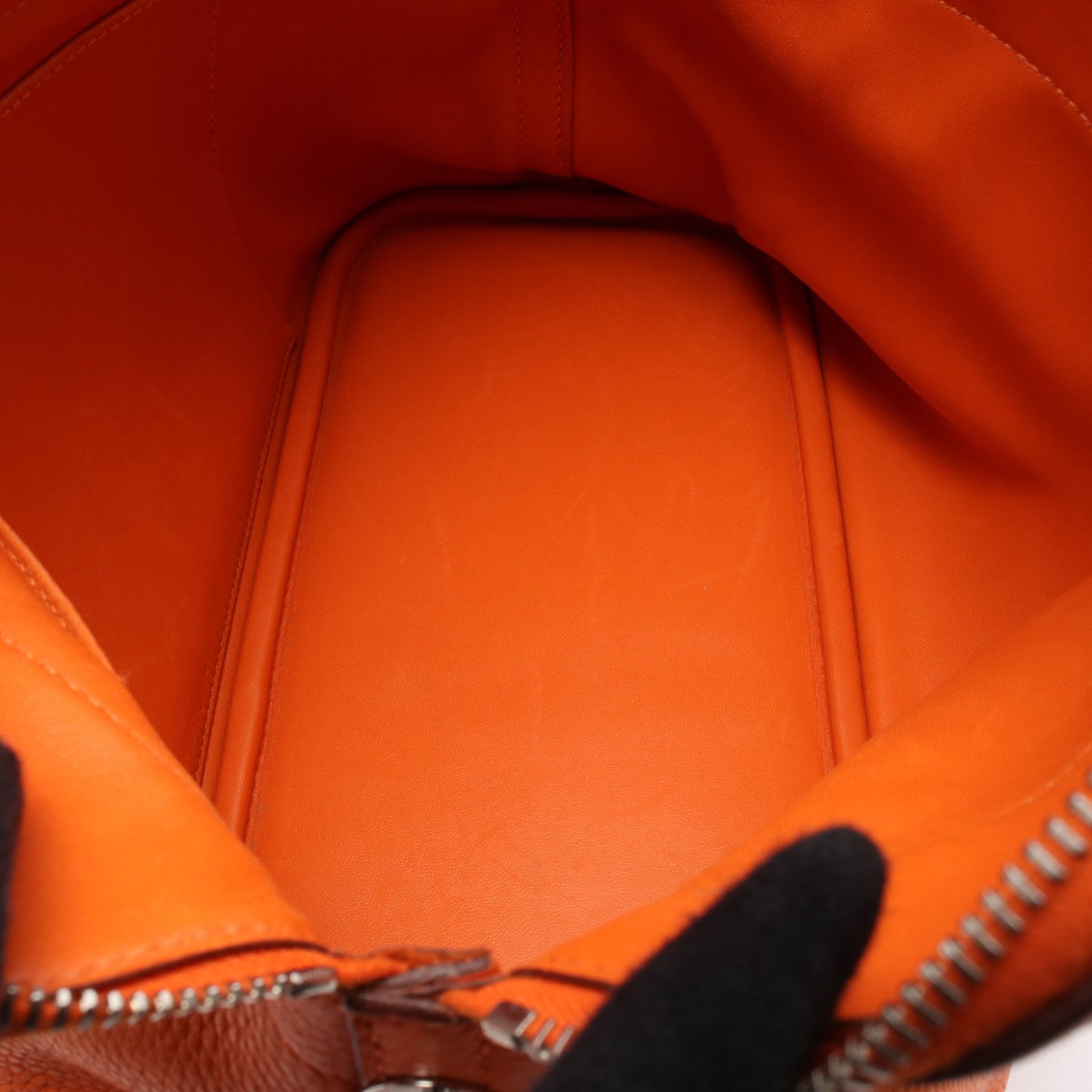 ボリード31 ハンドバッグ トリヨンクレマンス オレンジ シルバー金具 2WAY □L刻印 エルメス バッグ HERMES