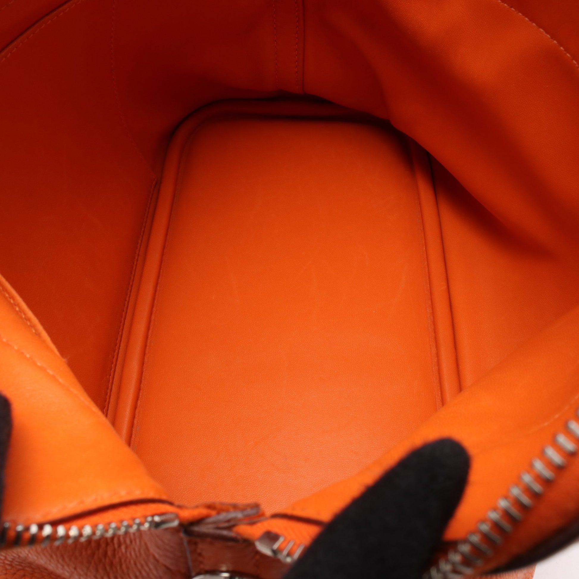 ボリード31 ハンドバッグ トリヨンクレマンス オレンジ シルバー金具 2WAY □L刻印 エルメス バッグ HERMES