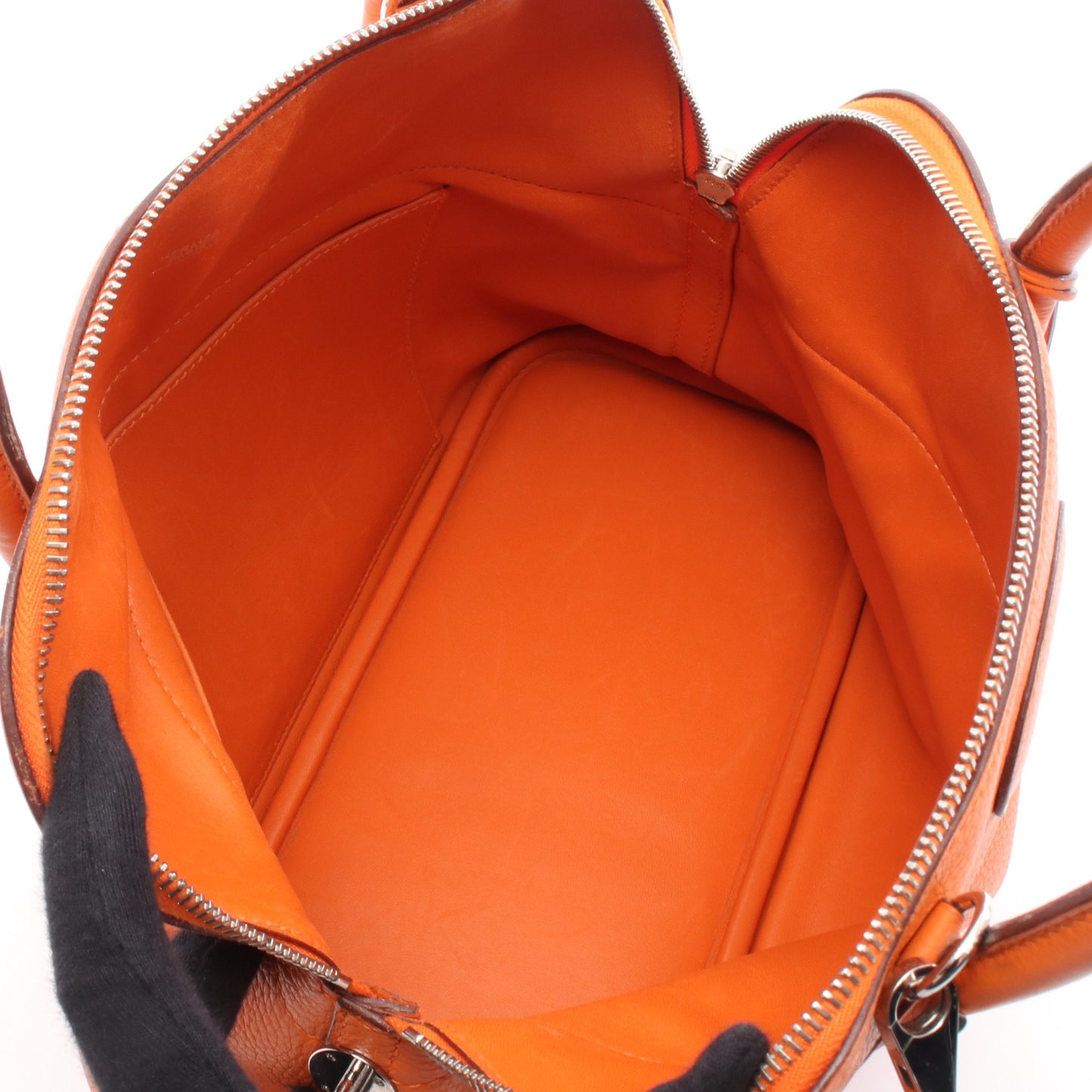 ボリード31 ハンドバッグ トリヨンクレマンス オレンジ シルバー金具 2WAY □L刻印 エルメス バッグ HERMES