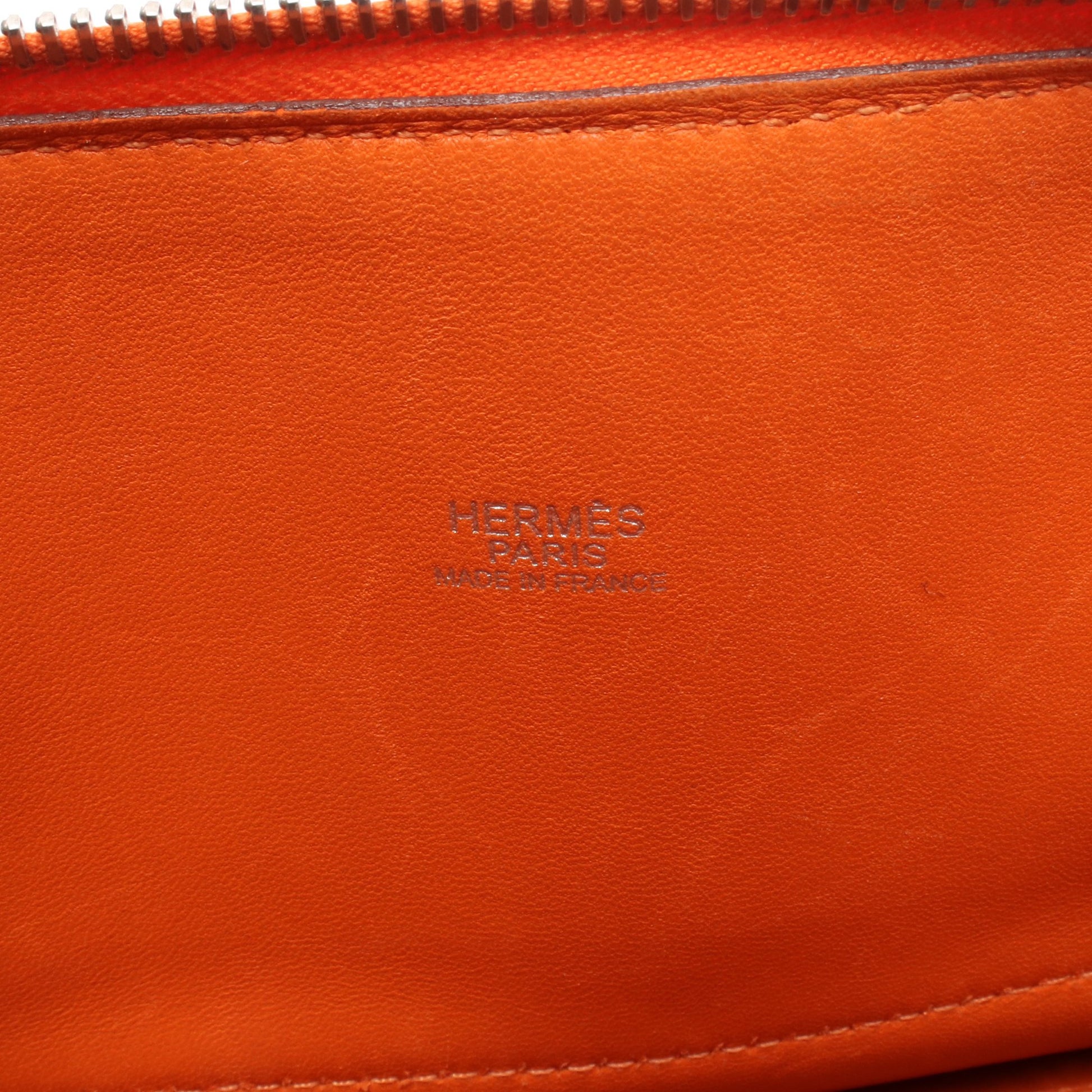 ボリード31 ハンドバッグ トリヨンクレマンス オレンジ シルバー金具 2WAY □L刻印 エルメス バッグ HERMES