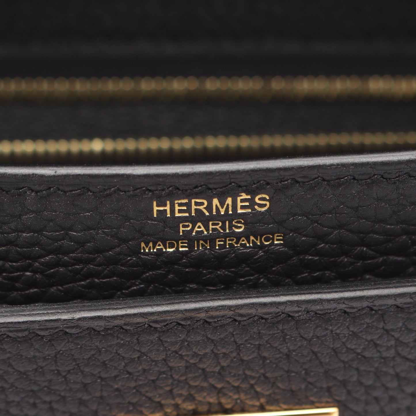 ケリーデペッシュ36 ビジネスバッグ トゴ ブラック ゴールド金具 Y刻印 エルメス バッグ HERMES
