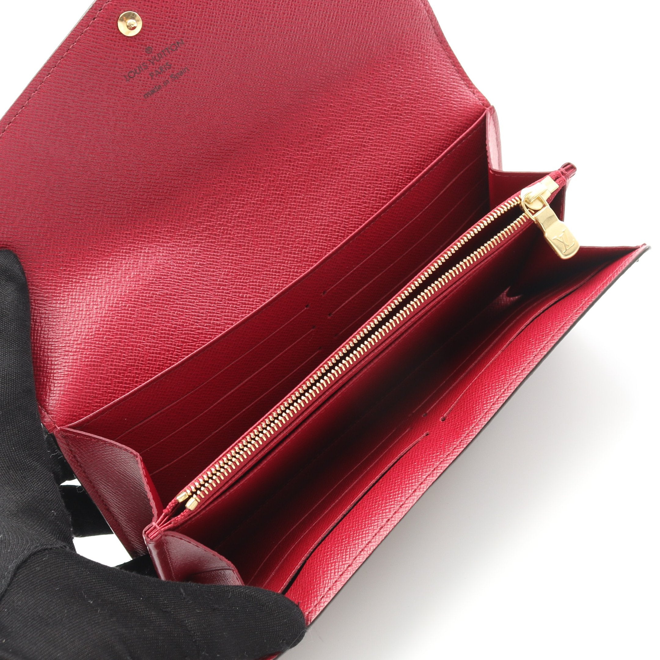 ルイヴィトン 二つ折り長財布 ポルトフォイユサラ M60531 モノグラム キャンバス ブラウン LOUIS VUITTON