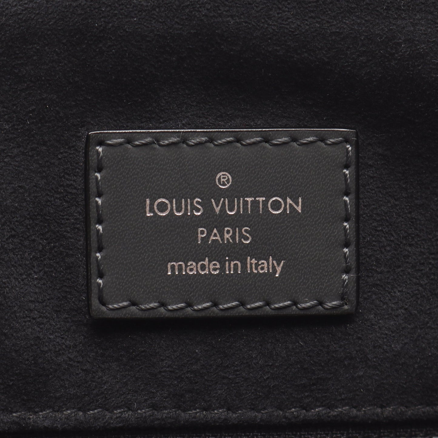 グリニッジ ダミエコバルト ハンドバッグ トートバッグ PVC レザー ブラック ブルー 2WAY ルイヴィトン バッグ LOUIS VUITTON