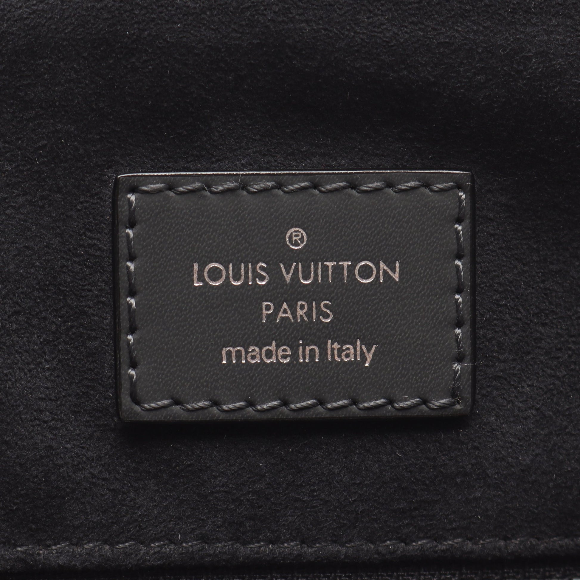 グリニッジ ダミエコバルト ハンドバッグ トートバッグ PVC レザー ブラック ブルー 2WAY ルイヴィトン バッグ LOUIS VUITTON