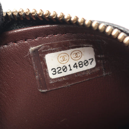 マトラッセ バニティバッグ チェーンショルダーバッグ キャビアスキン ブラック ゴールド金具 シャネル バッグ CHANEL
