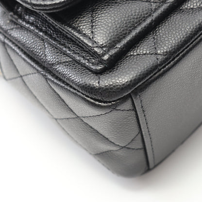 マトラッセ ミニリュック キャビアスキン ブラック ゴールド金具 シャネル バッグ CHANEL