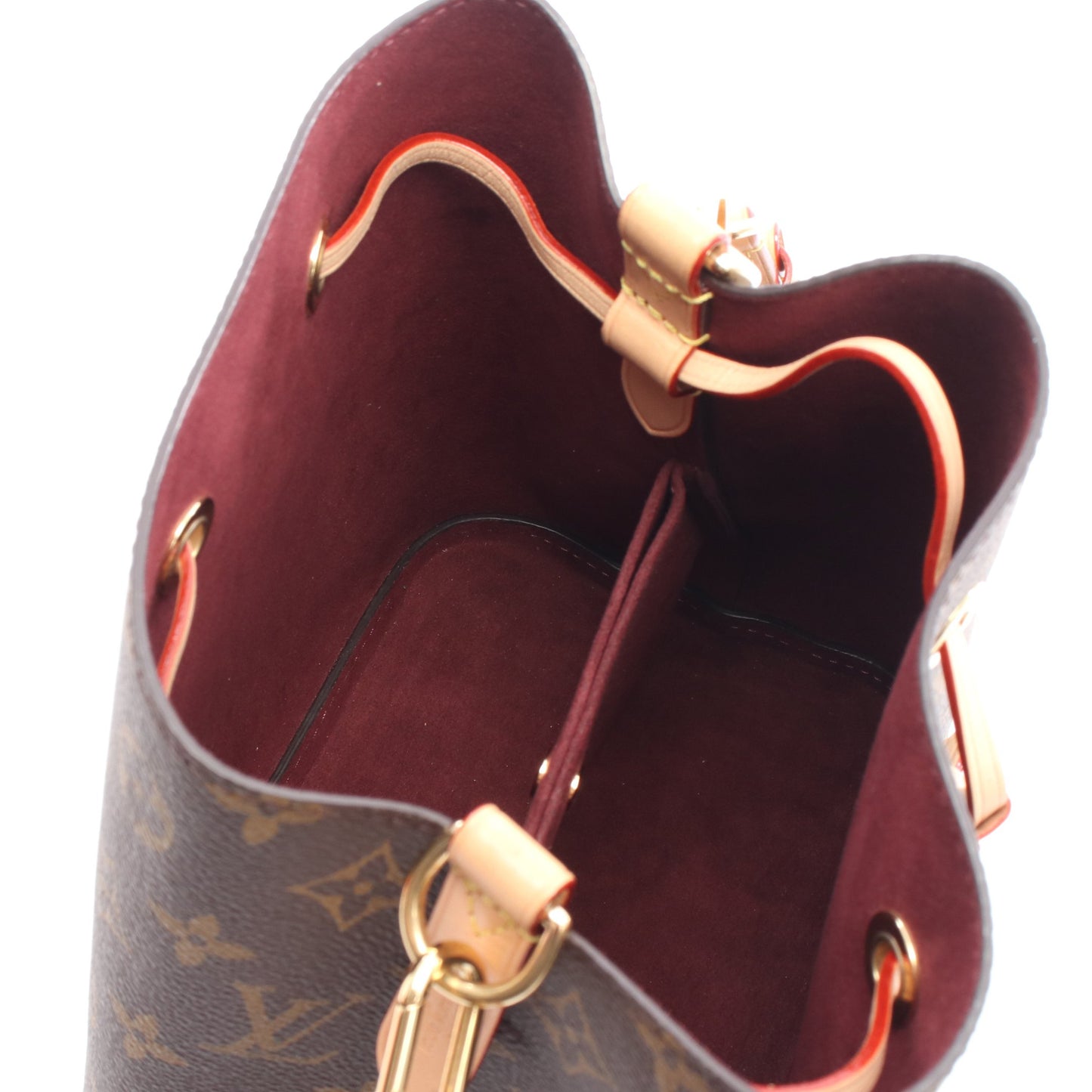 ネオノエBB モノグラム ハンドバッグ PVC レザー ブラウン ルイヴィトン バッグ LOUIS VUITTON