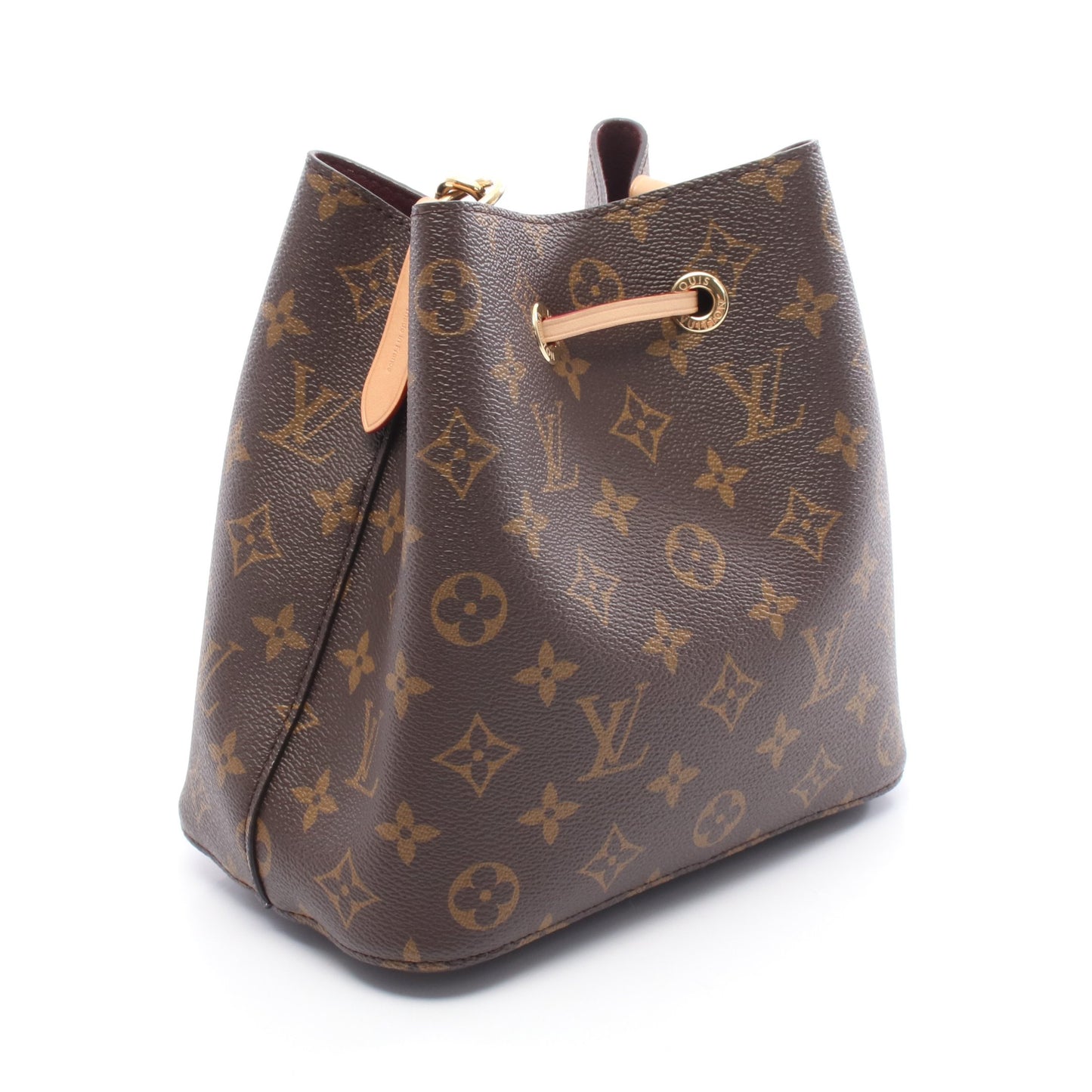 ネオノエBB モノグラム ハンドバッグ PVC レザー ブラウン ルイヴィトン バッグ LOUIS VUITTON