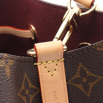 ネオノエBB モノグラム ハンドバッグ PVC レザー ブラウン ルイヴィトン バッグ LOUIS VUITTON