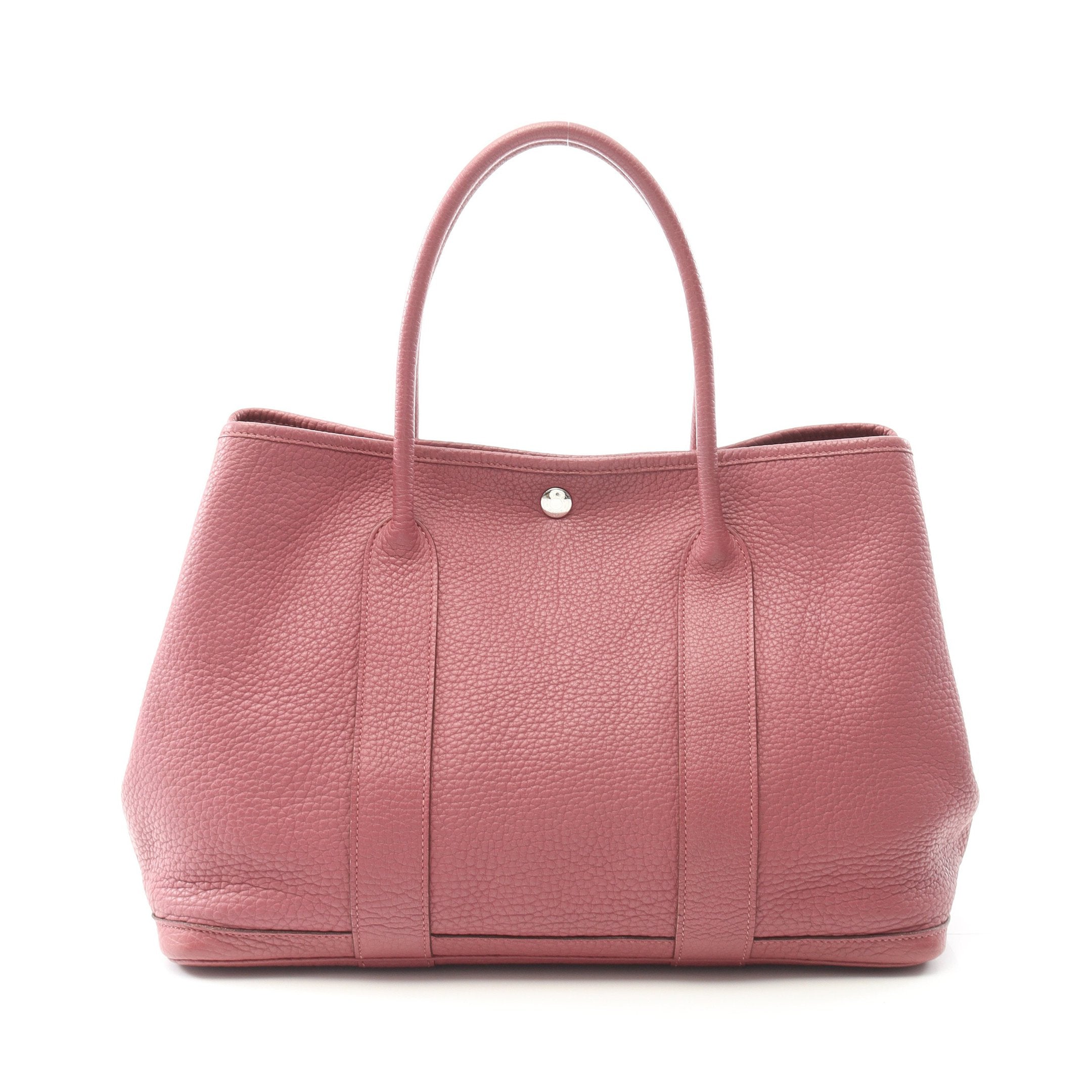 HERMES エルメス ガーデンパーティPM ネゴンダ ピンク トートバッグ レディース 【中古】 ガーデンパーティPM ローズウッド ハンドバッグ トートバッグ ネゴンダ