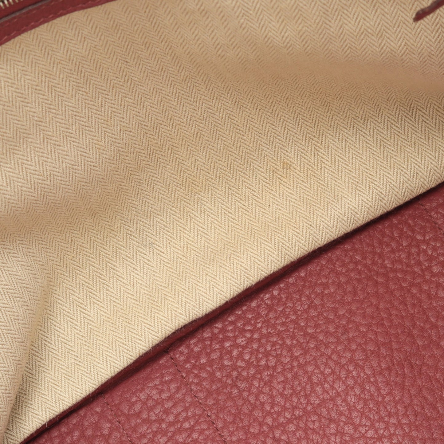 ガーデンパーティPM ローズウッド ハンドバッグ トートバッグ ネゴンダ ダスティピンク シルバー金具 □P刻印 エルメス バッグ HERMES
