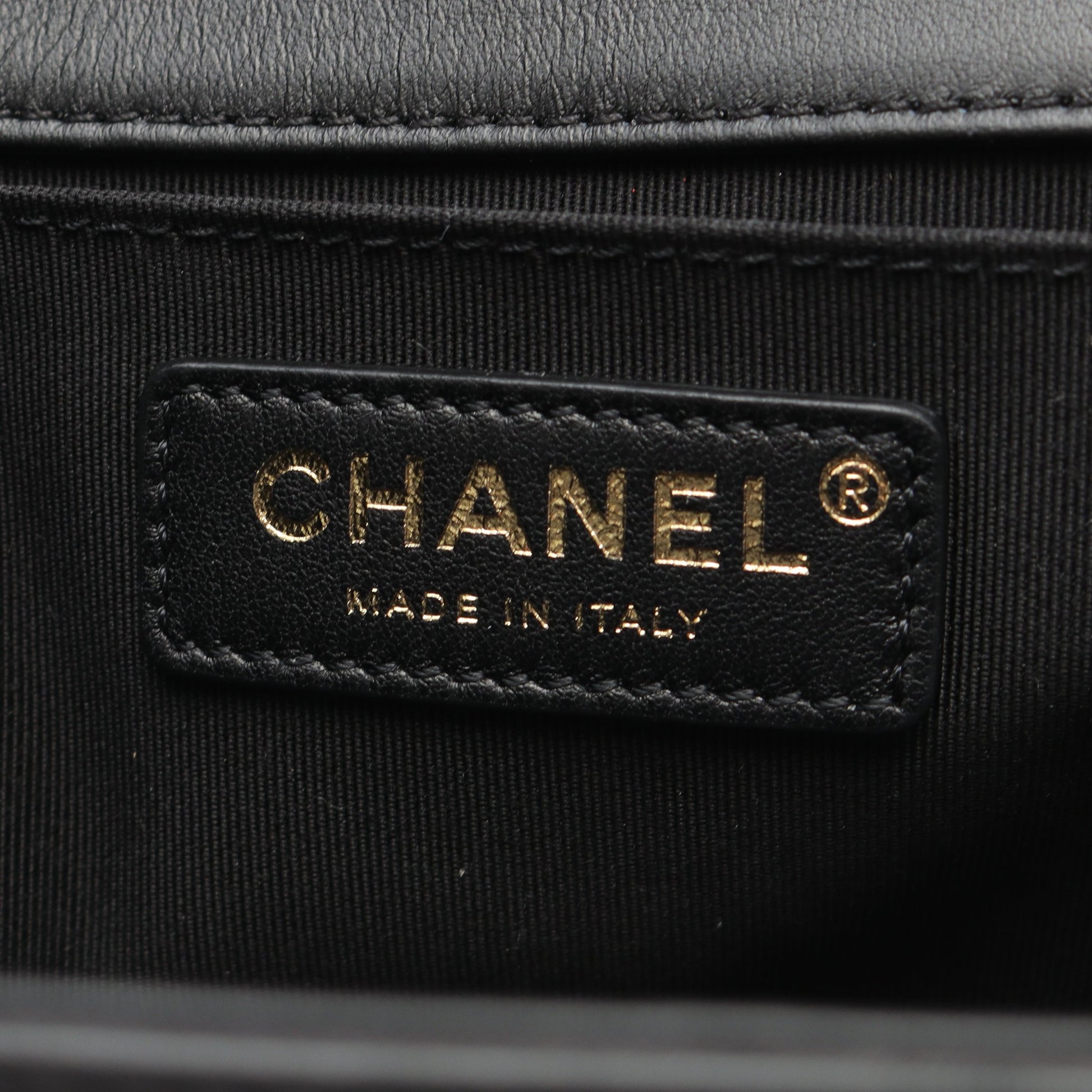 ボーイシャネル チェーンショルダーバッグ ラムスキン ブラック ゴールド金具 シャネル バッグ CHANEL