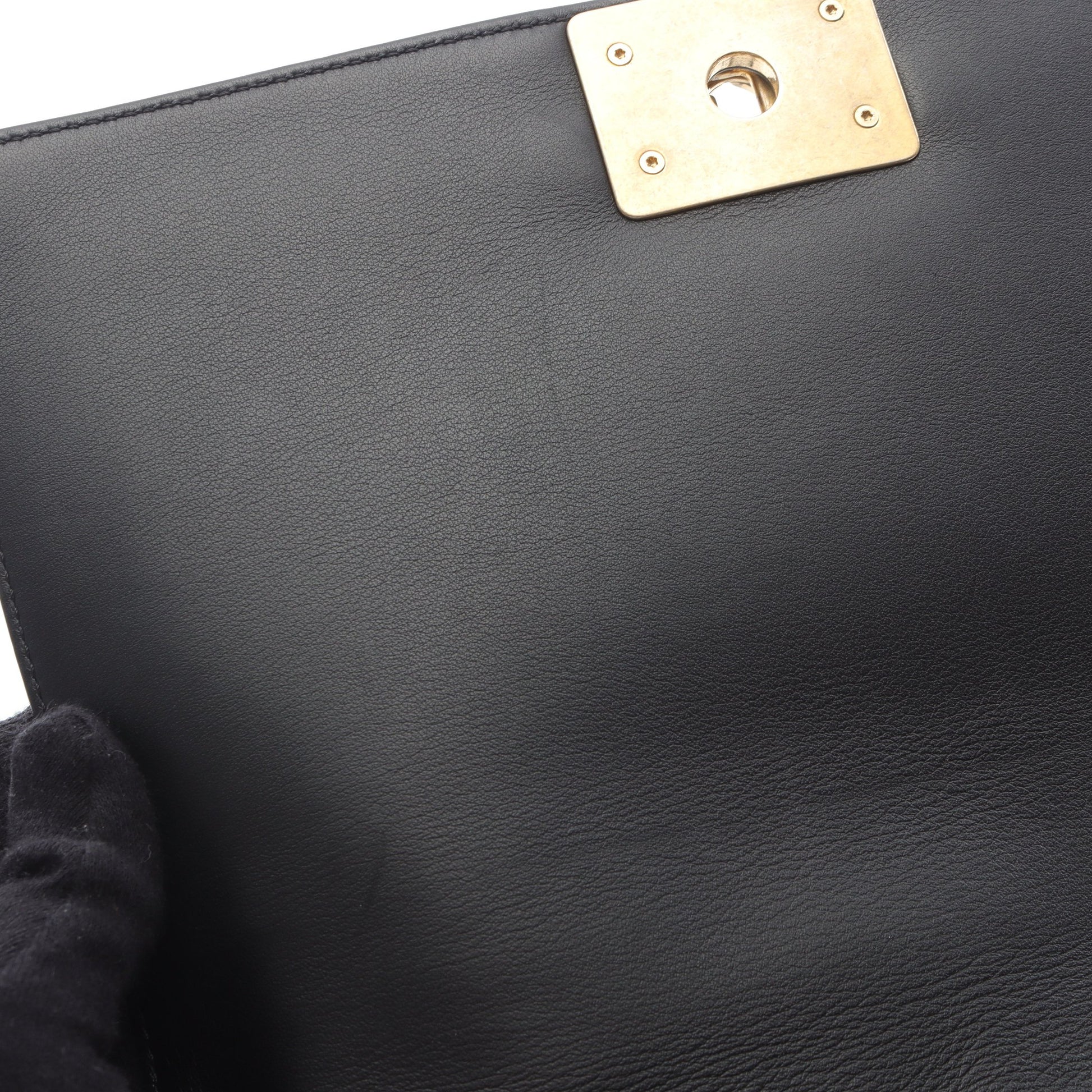ボーイシャネル チェーンショルダーバッグ ラムスキン ブラック ゴールド金具 シャネル バッグ CHANEL