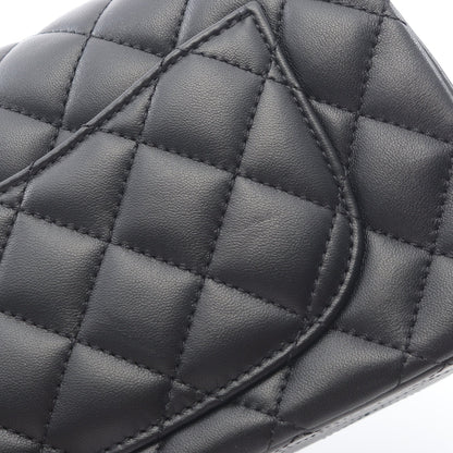 ミニマトラッセ20 チェーンショルダーバッグ ラムスキン ブラック ゴールド金具 シャネル バッグ CHANEL