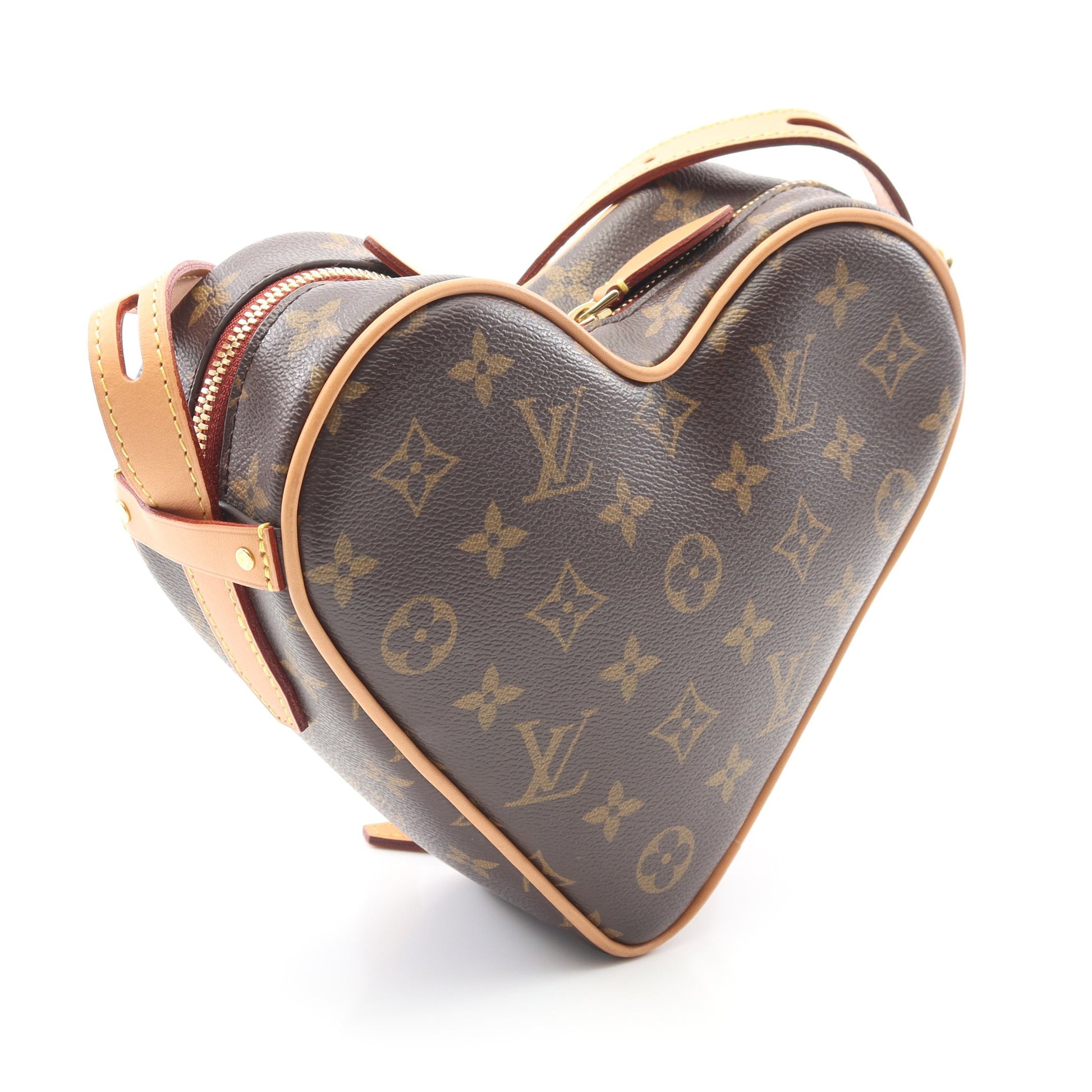 サック クール モノグラム ショルダーバッグ PVC レザー ブラウン ルイヴィトン バッグ LOUIS VUITTON