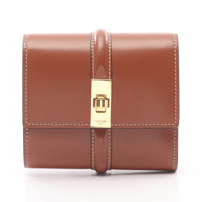 スモール トリフォールドウォレット 16 セーズ 三つ折り財布 レザー  