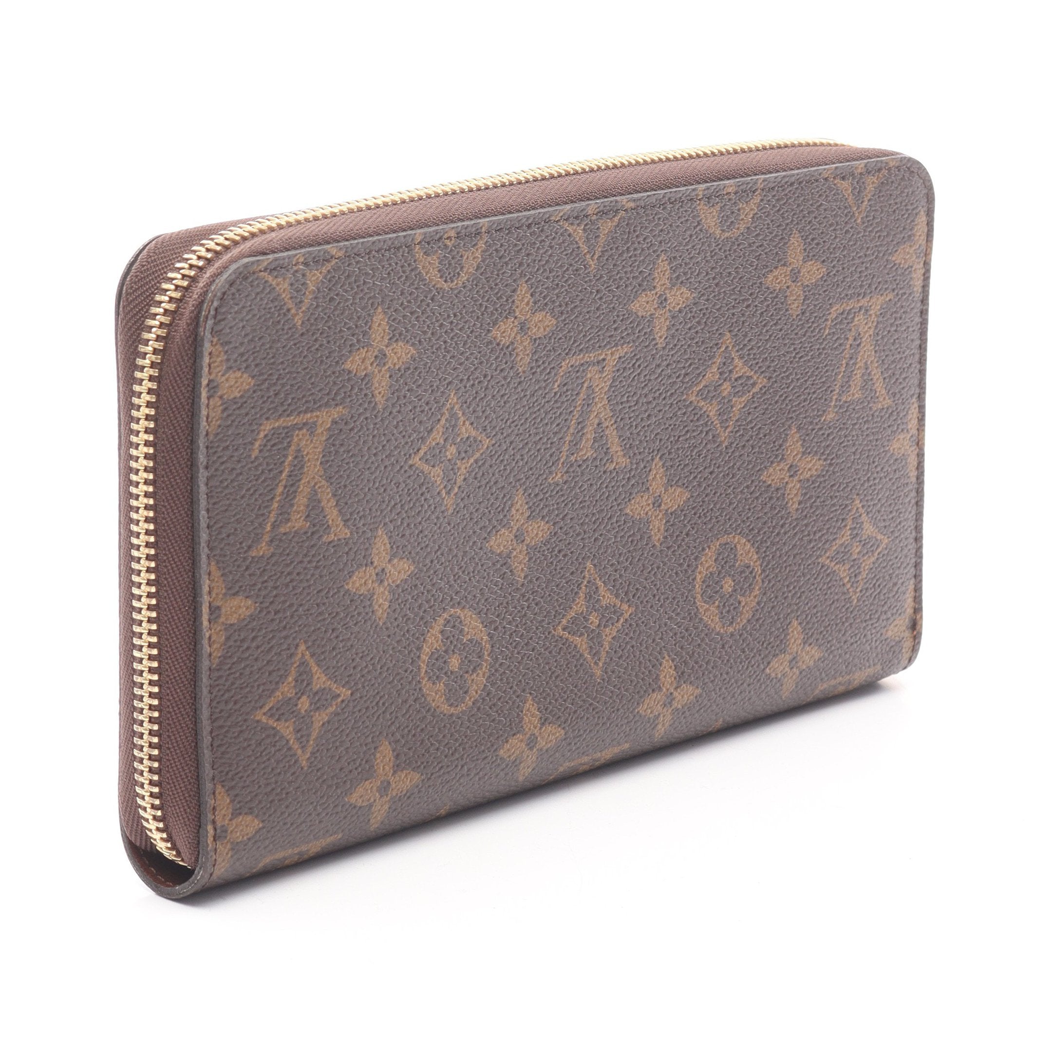 ルイヴィトン ジッピーオーガナイザーモノグラム ラウンドジップ 長