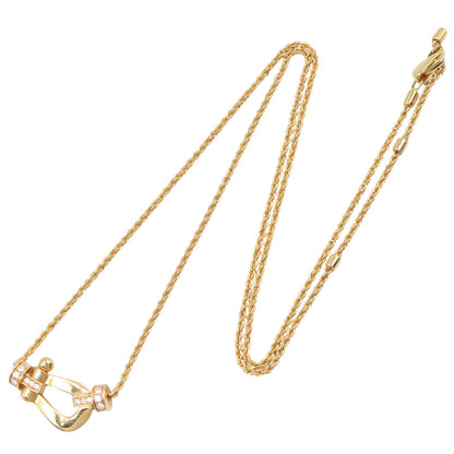 フォース10 ミディアムモデル ダイヤ ネックレス ネックレス K18（イエローゴールド） ダイヤモンド クリア フレッド アクセサリー FRED