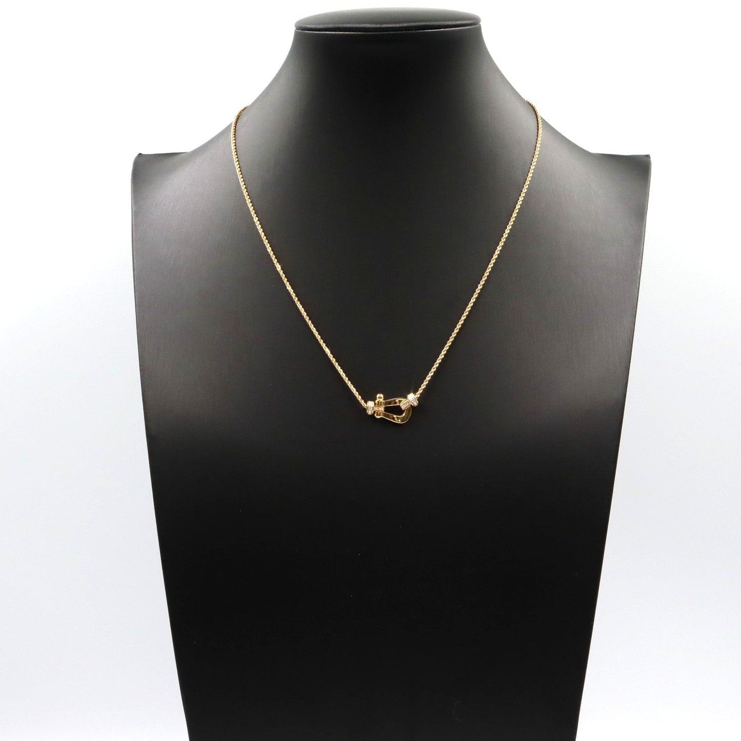 フォース10 ミディアムモデル ダイヤ ネックレス ネックレス K18（イエローゴールド） ダイヤモンド クリア フレッド アクセサリー FRED