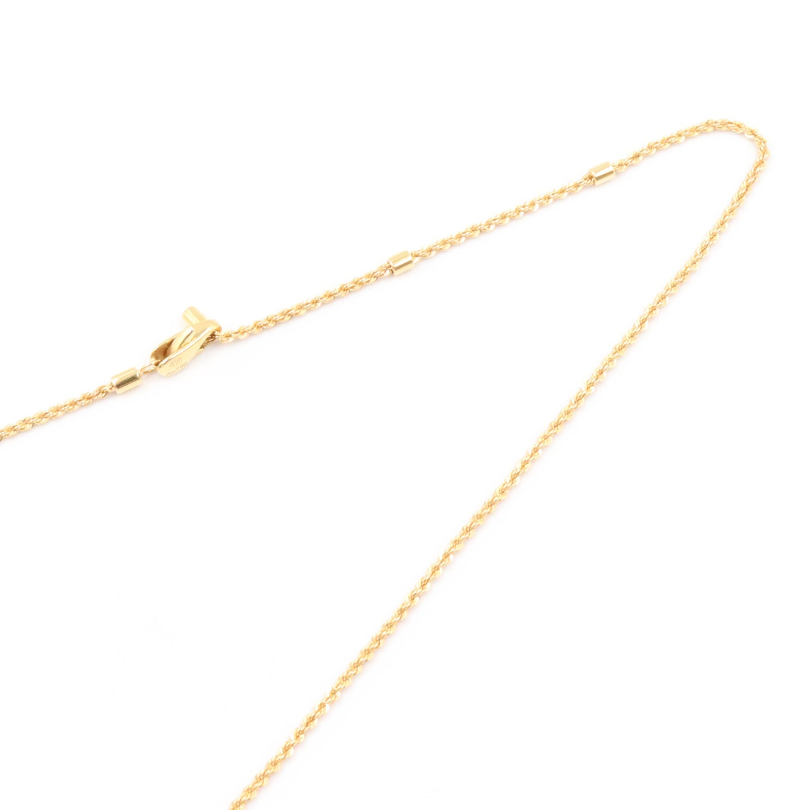 フォース10 ミディアムモデル ダイヤ ネックレス ネックレス K18（イエローゴールド） ダイヤモンド クリア フレッド アクセサリー FRED