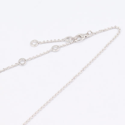 バレンテシカクテル ネックレス ブルートパーズ ネックレス K18WG（ホワイトゴールド） ダイヤモンド ブルートパーズ クリア ブルー ブルガリ アクセサリー BVLGARI