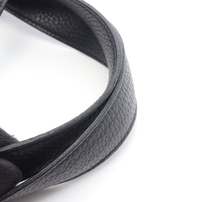 ピコタンロックMM ハンドバッグ トリヨンクレマンス ブラック シルバー金具 Z刻印 エルメス バッグ HERMES