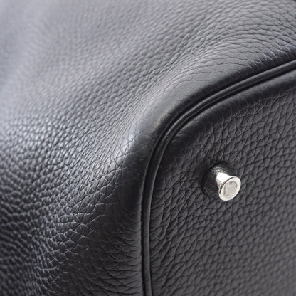 ピコタンロックMM ハンドバッグ トリヨンクレマンス ブラック シルバー金具 Z刻印 エルメス バッグ HERMES
