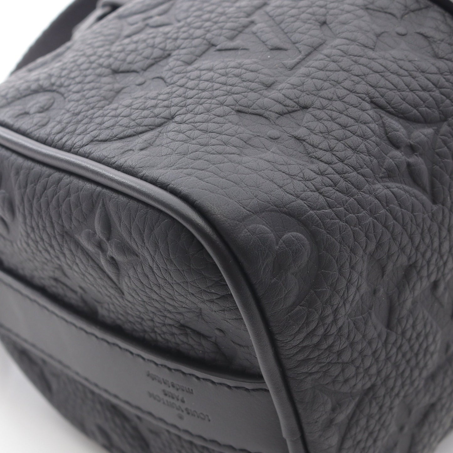 キーポル バンドリエール25 トリヨンモノグラム ノワール ハンドバッグ レザー ブラック 2WAY ルイヴィトン バッグ LOUIS VUITTON
