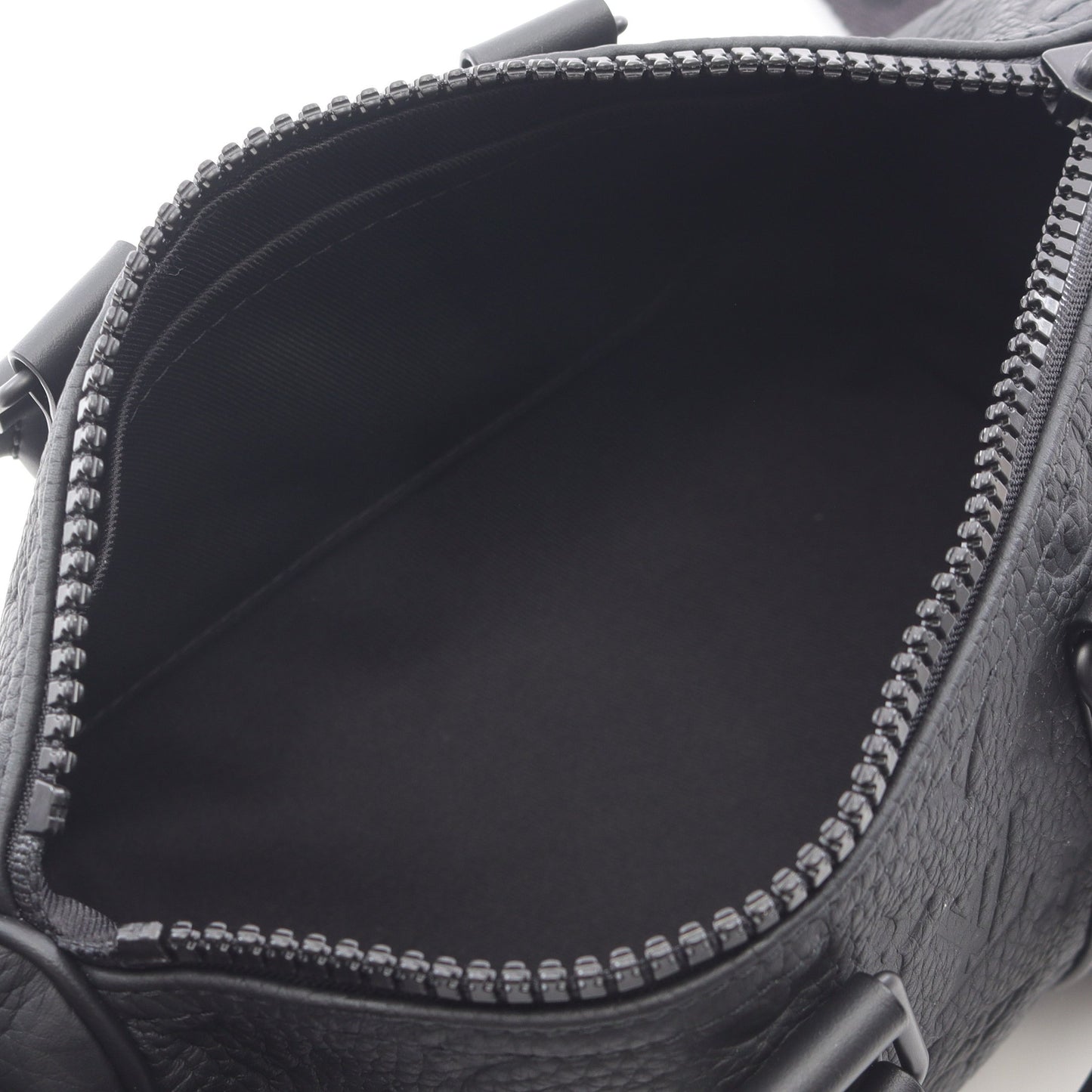 キーポル バンドリエール25 トリヨンモノグラム ノワール ハンドバッグ レザー ブラック 2WAY ルイヴィトン バッグ LOUIS VUITTON