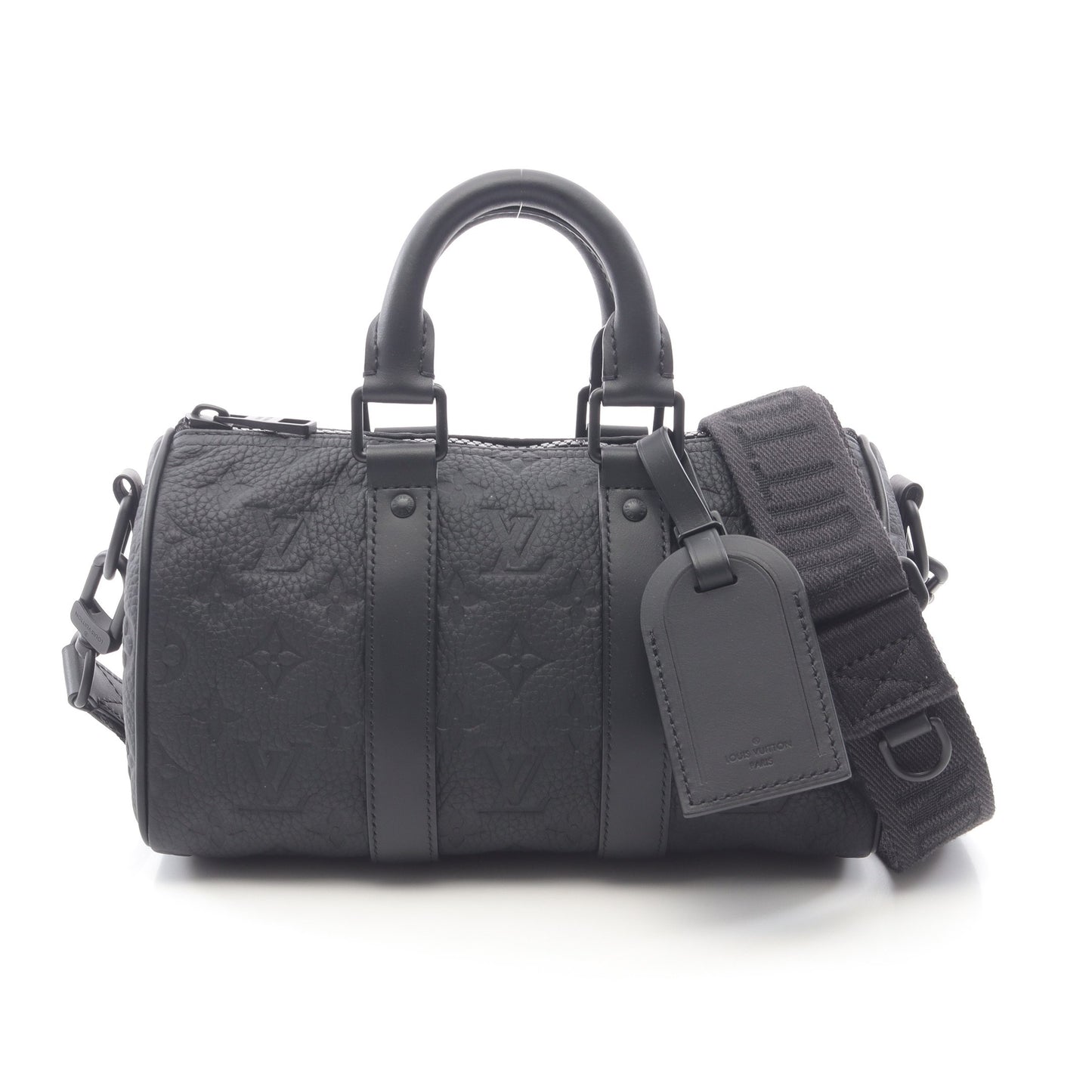 キーポル バンドリエール25 トリヨンモノグラム ノワール ハンドバッグ レザー ブラック 2WAY ルイヴィトン バッグ LOUIS VUITTON