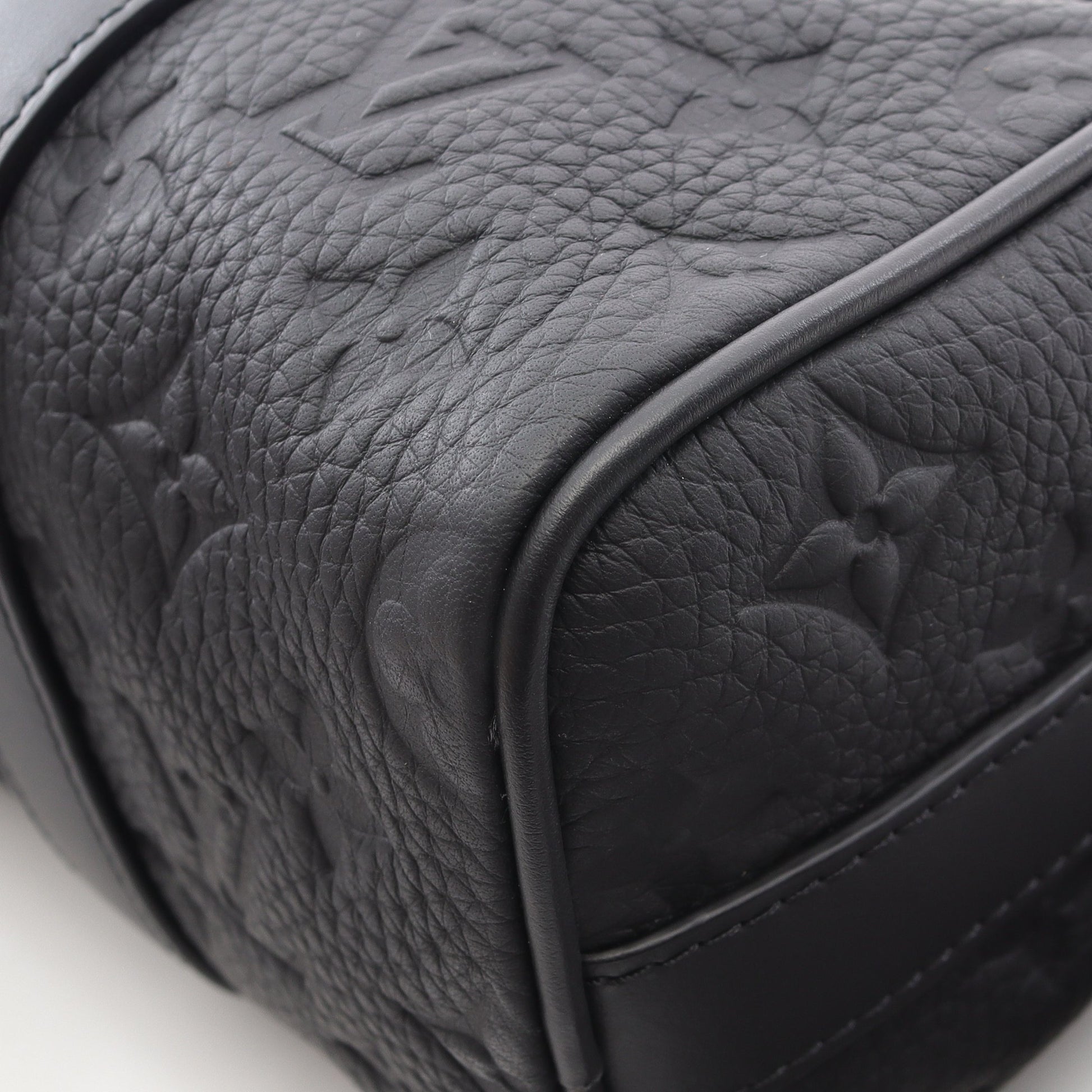 キーポル バンドリエール25 トリヨンモノグラム ノワール ハンドバッグ レザー ブラック 2WAY ルイヴィトン バッグ LOUIS VUITTON