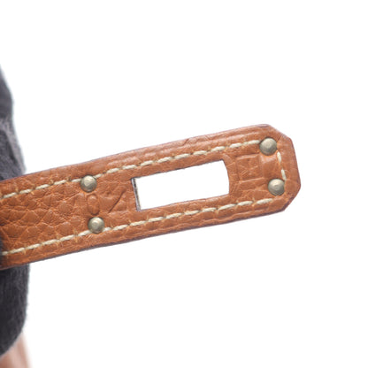 バーキン25 ゴールド ハンドバッグ トゴ ブラウン シルバー金具 □I刻印 エルメス バッグ HERMES