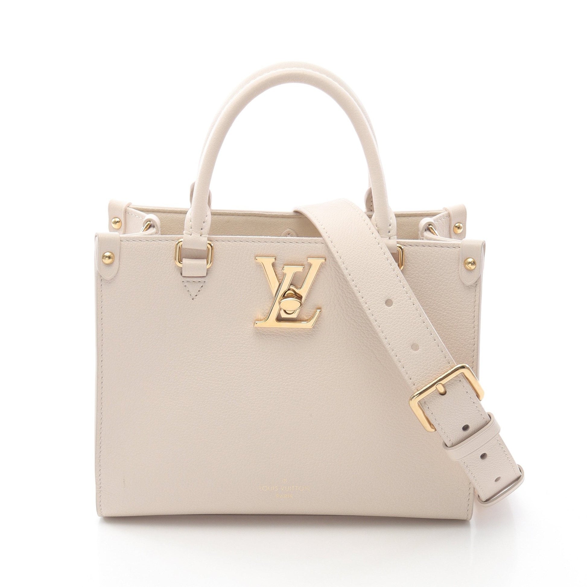 ロック＆ゴー クオーツ ショルダーバッグ グレインカーフレザー アイボリー 2WAY ルイヴィトン バッグ LOUIS VUITTON