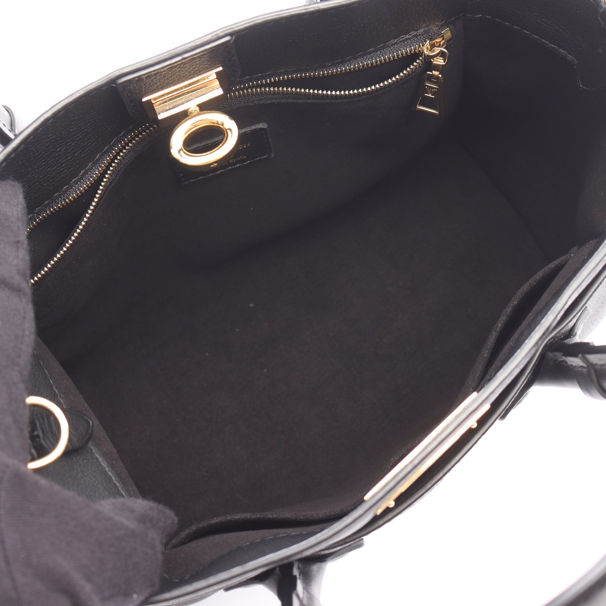 オンマイサイド PM モノグラム ノワール ハンドバッグ レザー PVC ブラック ブラウン 2WAY ルイヴィトン バッグ LOUIS VUITTON