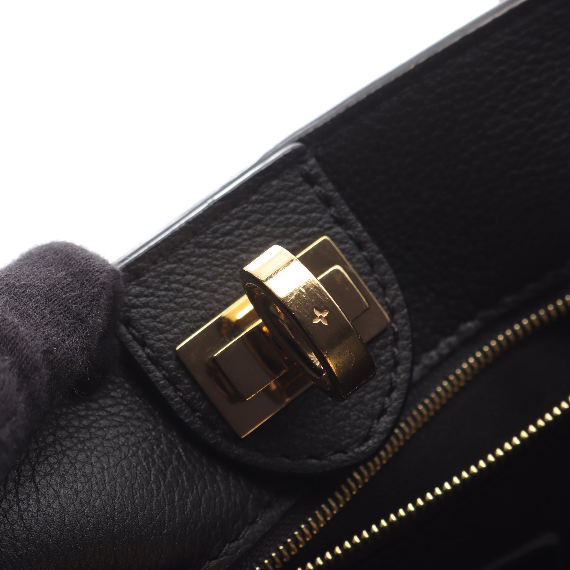 オンマイサイド PM モノグラム ノワール ハンドバッグ レザー PVC ブラック ブラウン 2WAY ルイヴィトン バッグ LOUIS VUITTON