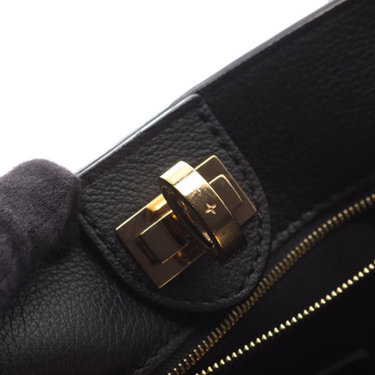 オンマイサイド PM モノグラム ノワール ハンドバッグ レザー PVC ブラック ブラウン 2WAY ルイヴィトン バッグ LOUIS VUITTON