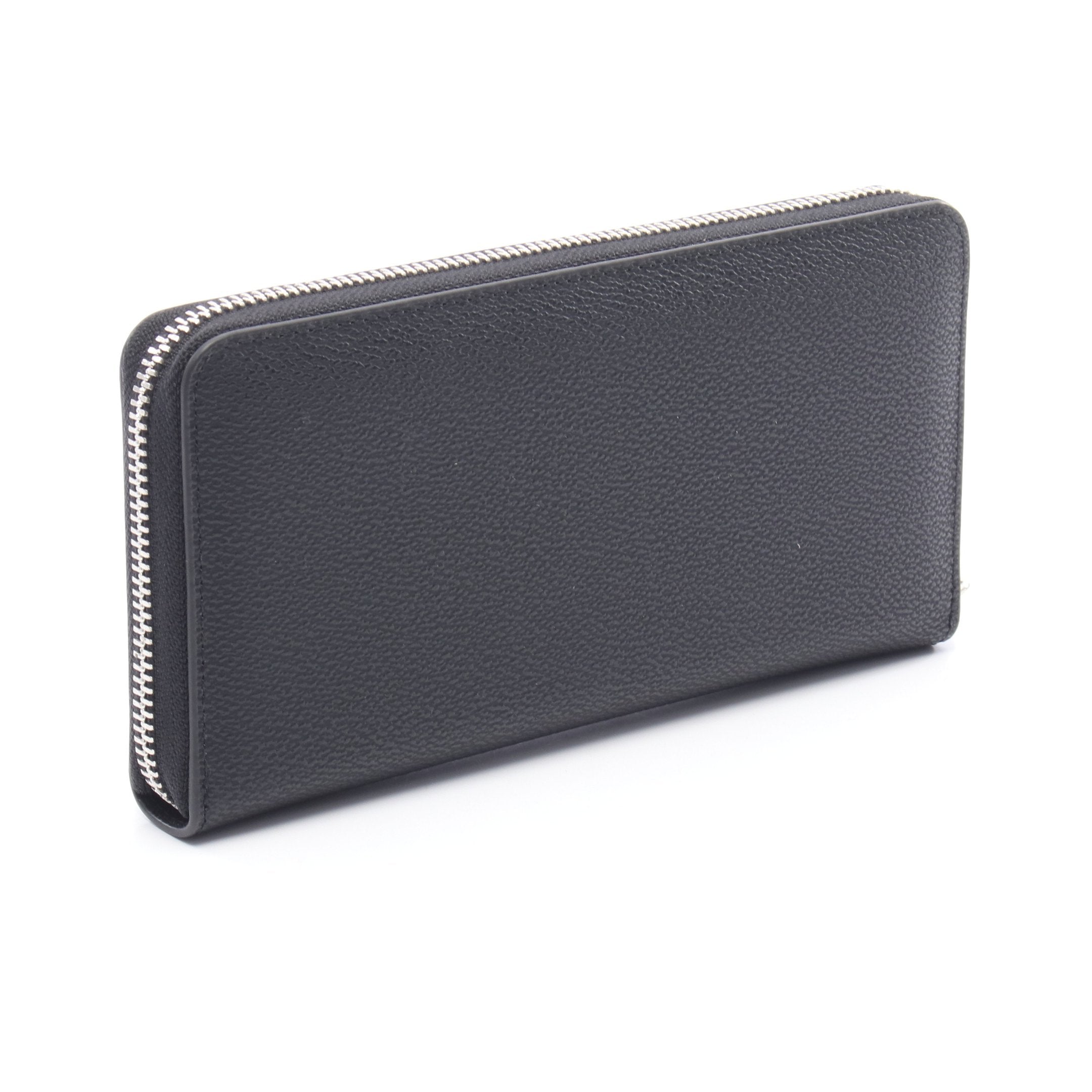 ヴィヴィアン ウエストウッド アニー ジップ ラウンド ウォレット 黒 オーブ ANNIE ZIP ROUND WALLET オーブ ラウンドファスナー長財布 レザー